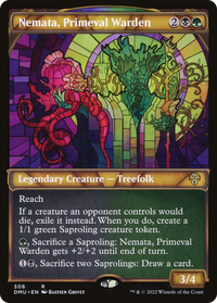 Nemata, Primeval Warden (Showcase) [Dominaria United]