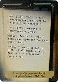 Whispers in the Well Case File Cards (1 of 18)  - Whispers in the Well