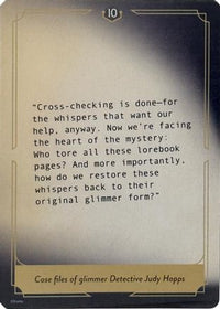 Whispers in the Well Case File Cards (10 of 18)  - Whispers in the Well