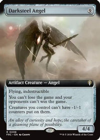 Darksteel Angel (Extended Art) (FRC-098) - Commander: Reality Fracture