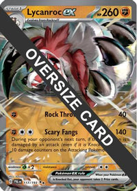 Lycanroc ex (117) - Jumbo Cards Holofoil