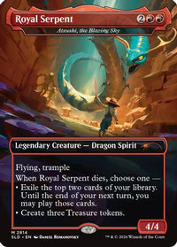 Royal Serpent - Atsushi, the Blazing Sky (SLD-2814) - Secret Lair Drop Series
