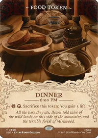 Food Token (2550) (SLD-2550) - Secret Lair Drop Series Foil