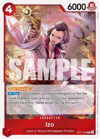 Izo (OP17-003) - The World's Strongest Warriors Foil