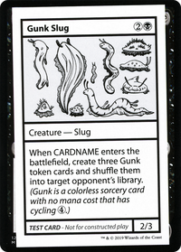 Gunk Slug (2021 Edition) [Mystery Booster Playtest Cards]