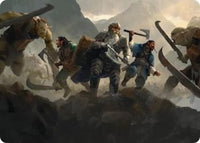 Struggle of Howling Steel Art Card (ASHOB-051) - Art Series: The Hobbit
