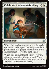 Celebrate the Mountain-king (HOB-007) - The Hobbit Foil