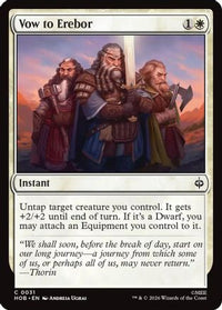 Vow to Erebor (HOB-031) - The Hobbit