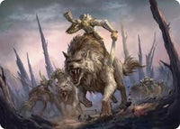 Signal the Onslaught Art Card (ASHOB-052) - Art Series: The Hobbit