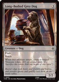 Long-Bodied Grey Dog (HOB-001) - The Hobbit Foil