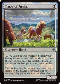 Troop of Ponies (HOB-003) - The Hobbit Foil