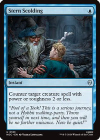 Stern Scolding (HOC-183) - The Hobbit: Eternal-Legal