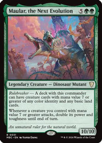 Maular, the Next Evolution (-031) - Mystery Booster Commander Edition