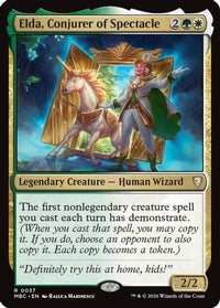 Elda, Conjurer of Spectacle (-037) - Mystery Booster Commander Edition