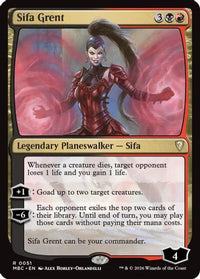 Sifa Grent (-051) - Mystery Booster Commander Edition