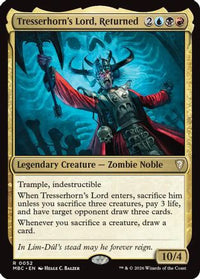 Tresserhorn's Lord, Returned (-052) - Mystery Booster Commander Edition Foil