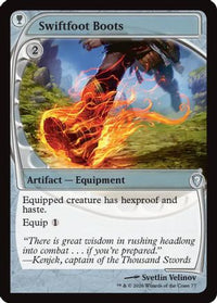 Swiftfoot Boots (Future Sight) (-077) - Mystery Booster Commander Edition