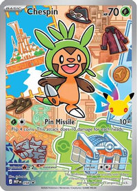 Chespin (58) - First Partner Collection 2026 Holofoil