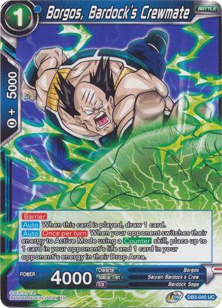 Borgos, Bardock's Crewmate (DB3-040) [Giant Force] - POKÉ JEUX