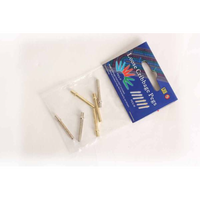 6pc/SET METAL PEGS (2 COLORS) (EN) (Special Order)