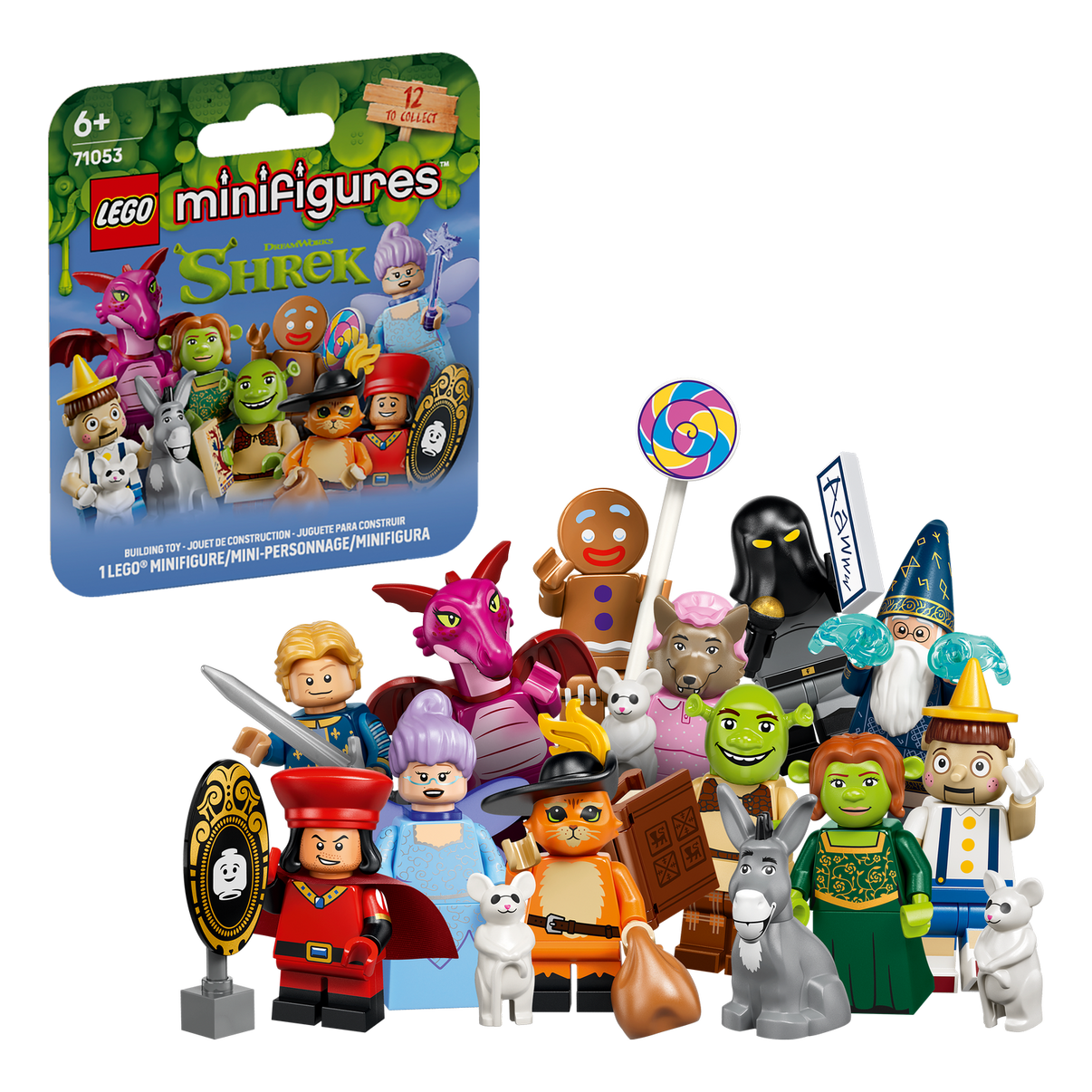 LEGO 71053 - COLLECTABLE MINIFIGURES - LEGO® Minifigures Shrek Series