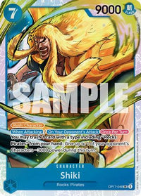 Shiki (OP17-048) - The World's Strongest Warriors Foil