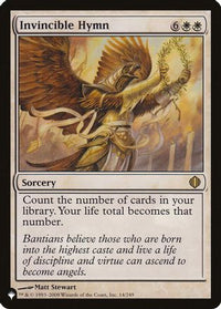 Invincible Hymn (LIST-014) - The List Reprints