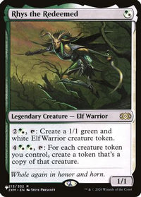 Rhys the Redeemed (2XM) (LIST-213) - The List Reprints
