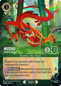 Mushu - Stealthy Dragon (12) - D23 Promos Holofoil