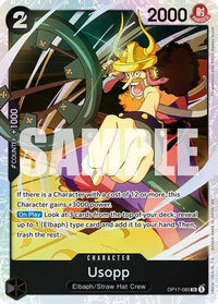 Usopp (OP17-080) - The World's Strongest Warriors Foil
