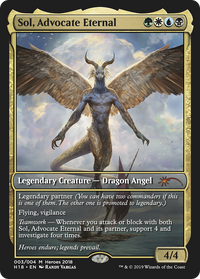 Sol, Advocate Eternal [Heroes of the Realm 2018]
