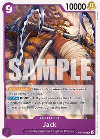 Jack (OP17-069) - The World's Strongest Warriors