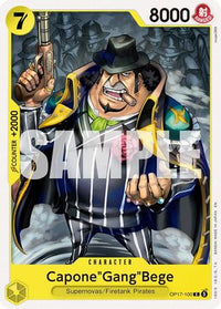 Capone"Gang"Bege (OP17-100) - The World's Strongest Warriors