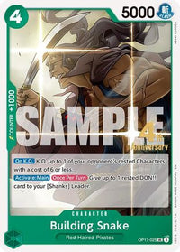 Building Snake (OP17-025) - The World's Strongest Warriors Release Event Cards