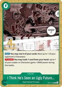 I Think He's Seen an Ugly Future... (OP17-038) - The World's Strongest Warriors Release Event Cards