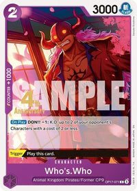 Who's.Who (OP17-071) - The World's Strongest Warriors Release Event Cards