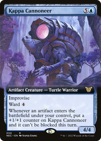 Kappa Cannoneer (Extended Art) [Kamigawa: Neon Dynasty Commander]