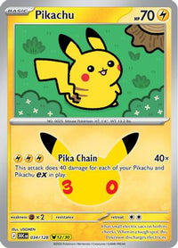 Pikachu (34/128)  - ME 30th Celebration Holofoil