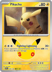 Pikachu (49/128)  - ME 30th Celebration Holofoil
