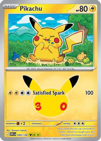 Pikachu (50/128)  - ME 30th Celebration Holofoil