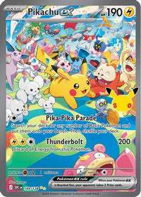 Pikachu ex (149/128)  - ME 30th Celebration Holofoil
