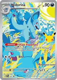 Nidorina (30th Celebration) (Pokemon Center Exclusive) (101) - ME Mega Evolution Promo Holofoil