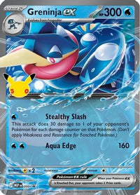 Greninja ex (30th Celebration) (99) - ME Mega Evolution Promo Holofoil