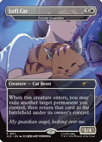 Lofi Cat - Felidar Guardian (SLD-2821) - Secret Lair Drop Series