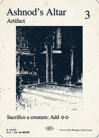 Ashnod's Altar (0095) (SLZ-095) - Secret Lair x MSCHF: The Zeta Set