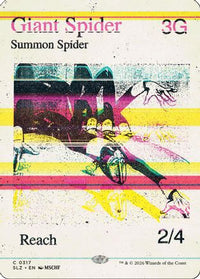 Giant Spider (0317) (SLZ-196) - Secret Lair x MSCHF: The Zeta Set