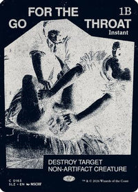 Go for the Throat (0163) (SLZ-163) - Secret Lair x MSCHF: The Zeta Set
