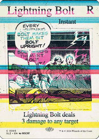 Lightning Bolt (0305) (SLZ-305) - Secret Lair x MSCHF: The Zeta Set