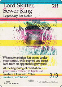 Lord Skitter, Sewer King (0288) (SLZ-288) - Secret Lair x MSCHF: The Zeta Set