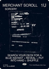 Merchant Scroll (0144) (SLZ-144) - Secret Lair x MSCHF: The Zeta Set